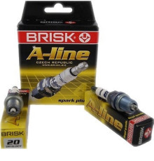 Свічка запалювання Brisk A-Line 20 для ваз Largus (DR15LDCY/20)