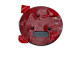 Емблема капот значок Skoda Octavia Tour A5 A7 Fabia Rapid Superb Yeti чорний великий 89мм (32D853621A)