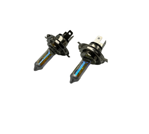 Галогенная лампа Star Xenon H4 12V 100W rainbow yellow комплект (R43T)