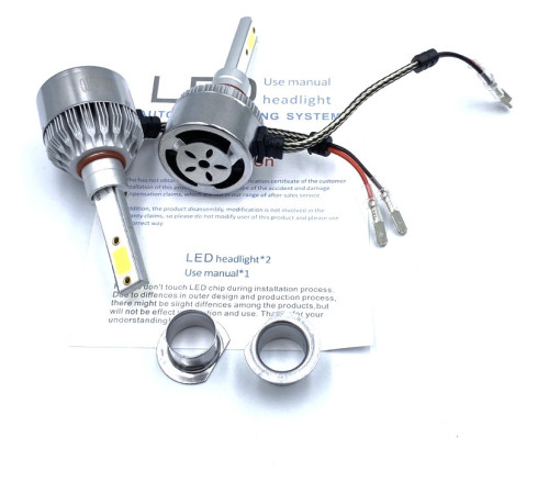 Комплект автомобільних LED ламп C6 H1 12v 24v 6500K (5537)