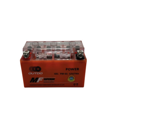Акумулятор Гелів OUTDO PM-GEL 12v 7А для мотоциклів (PMGL12V7AH)