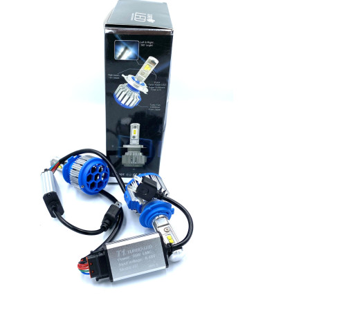 Світлодіодні автомобільні лампи Turbo Led T1 H7 35W 3500LM 6000K (T1H7)