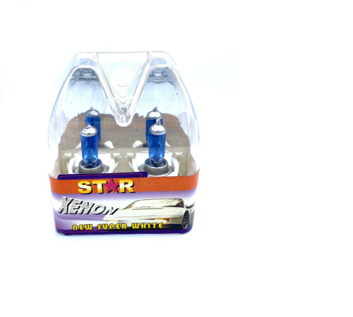 Галогенна лампа StarBlue H7 12V 55W Super White комплект (H712V55W)